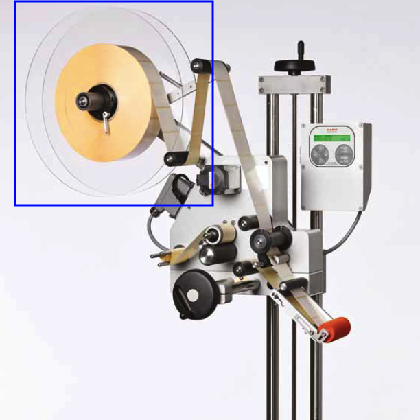 Flasques sur l’étiqueteuse industrielle HM 3000 HM Systems